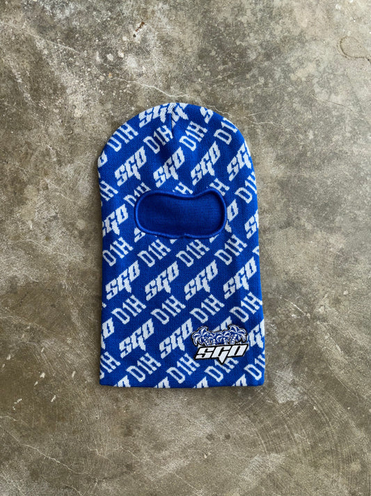 Blue "SGO" Ski Mask