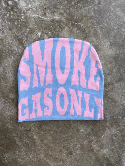 Blue "SMOKE GAS ONLY" Beanie