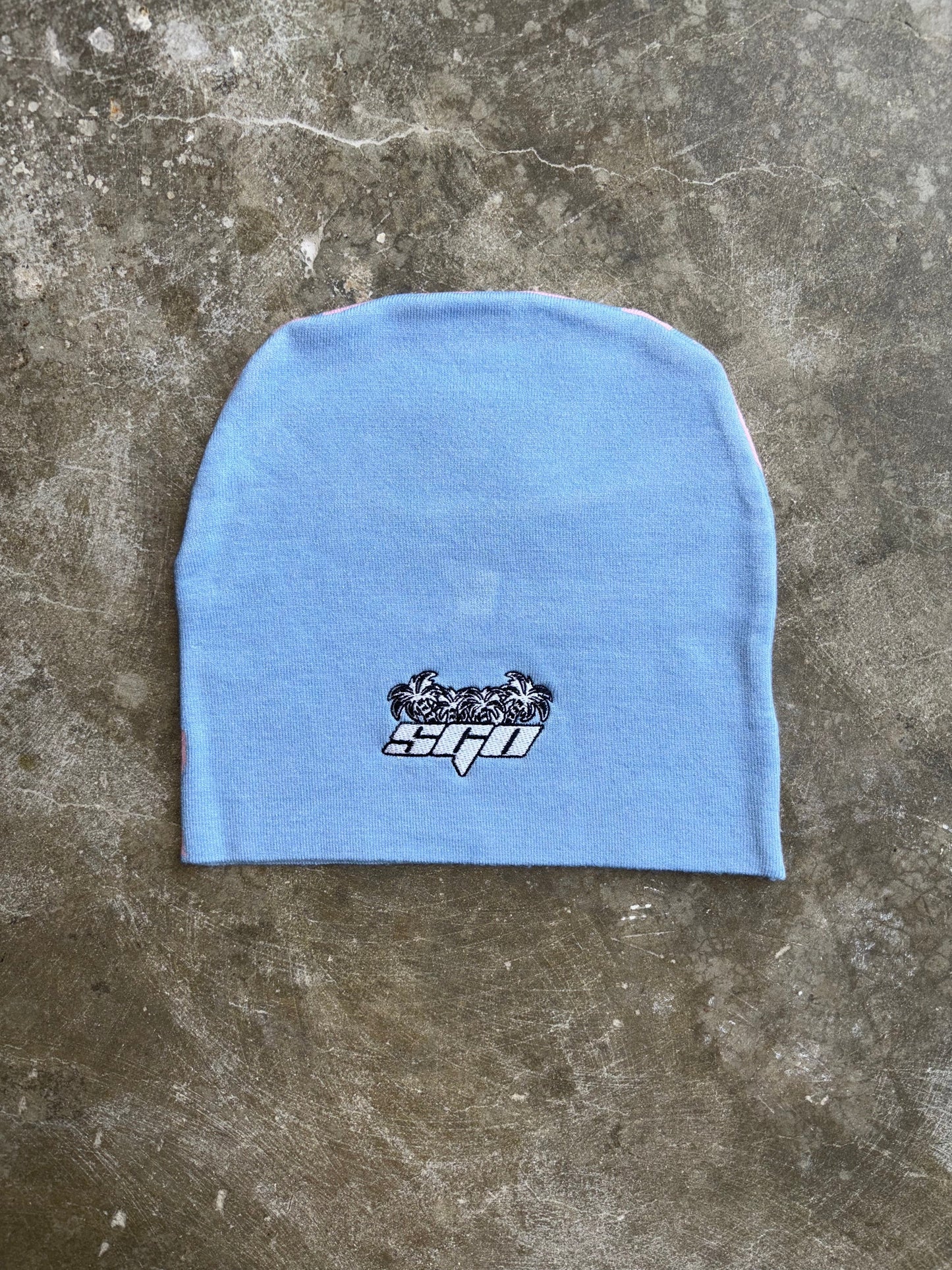 Blue "SMOKE GAS ONLY" Beanie