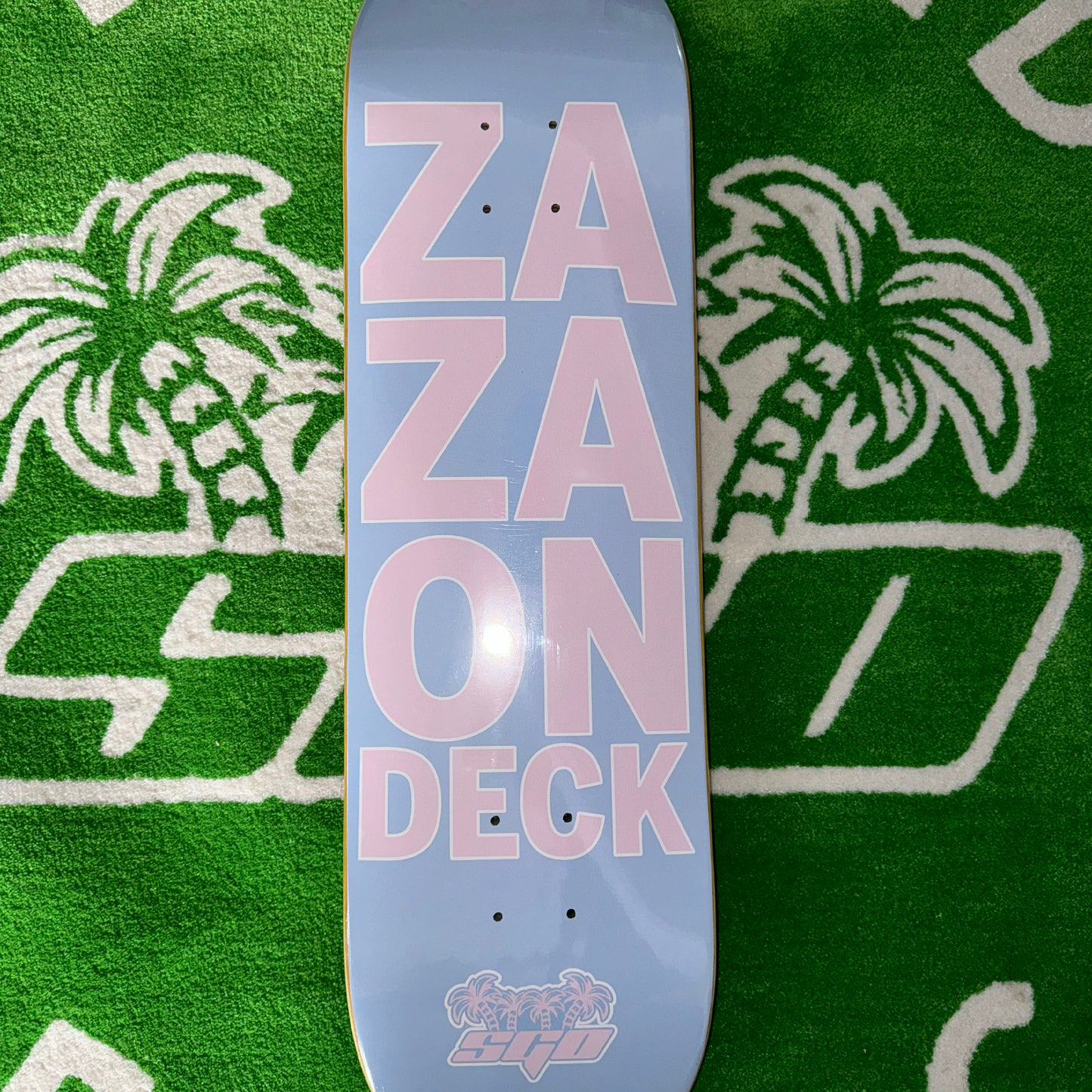 "ZAZA ON DECK" SKATEBOARD