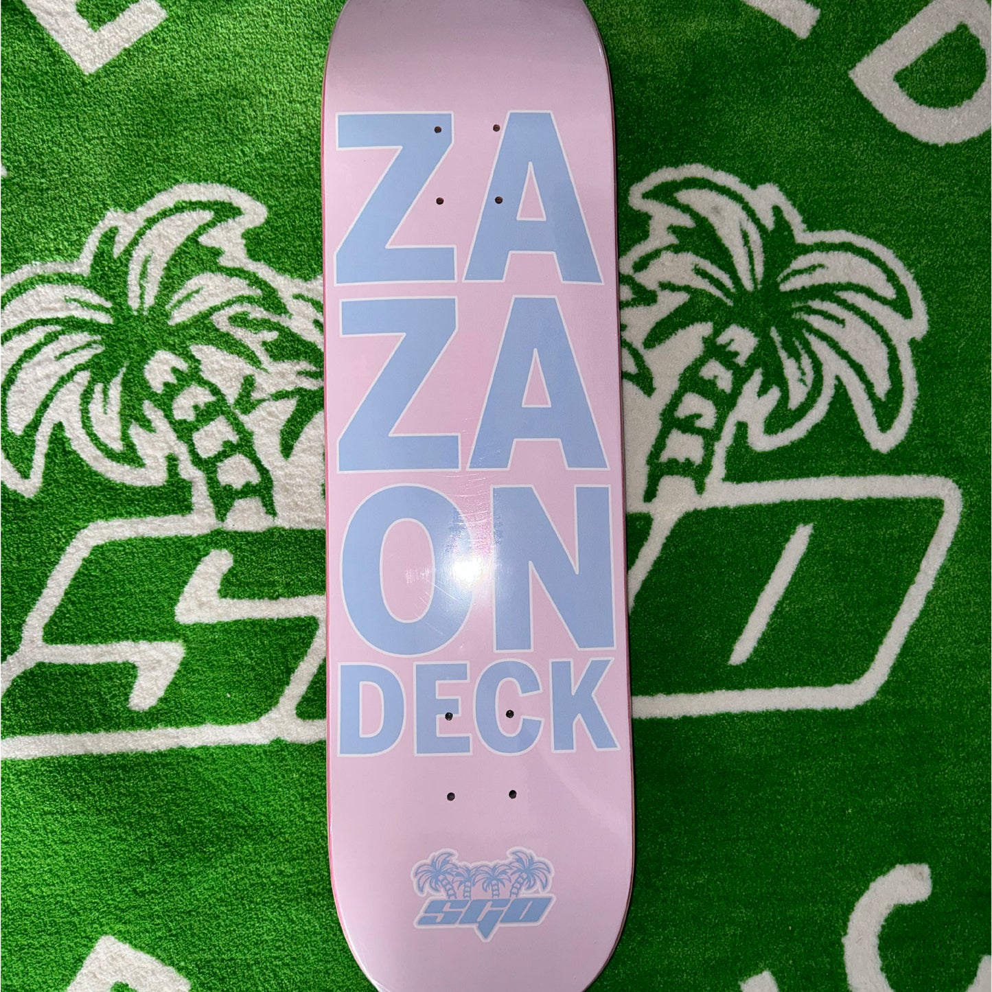 "ZAZA ON DECK" SKATEBOARD