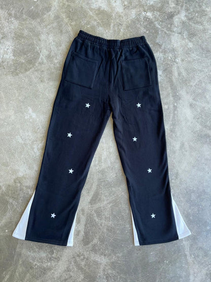 Black Flare Sweatpants