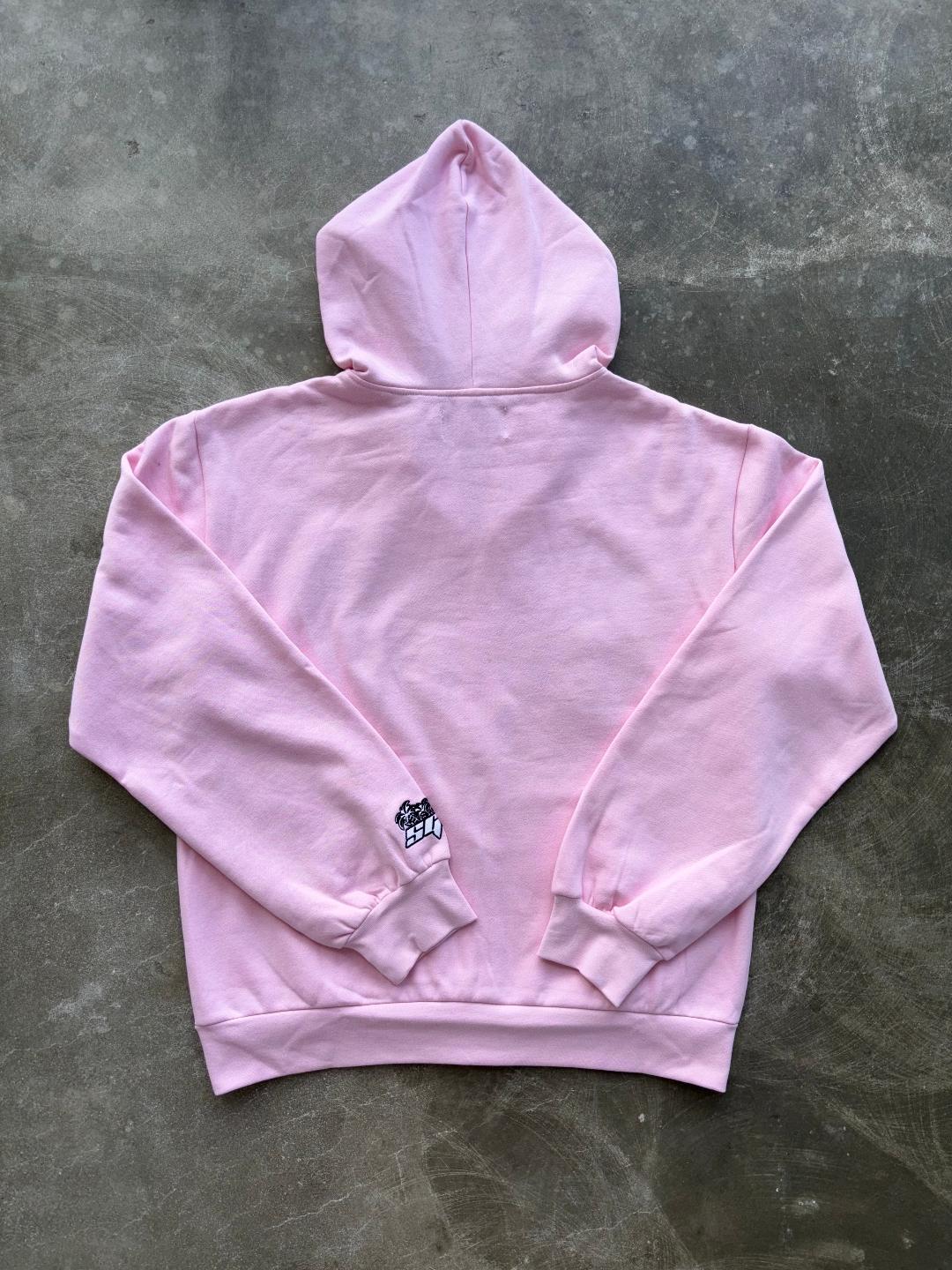 Pink Zip Up Hoodie